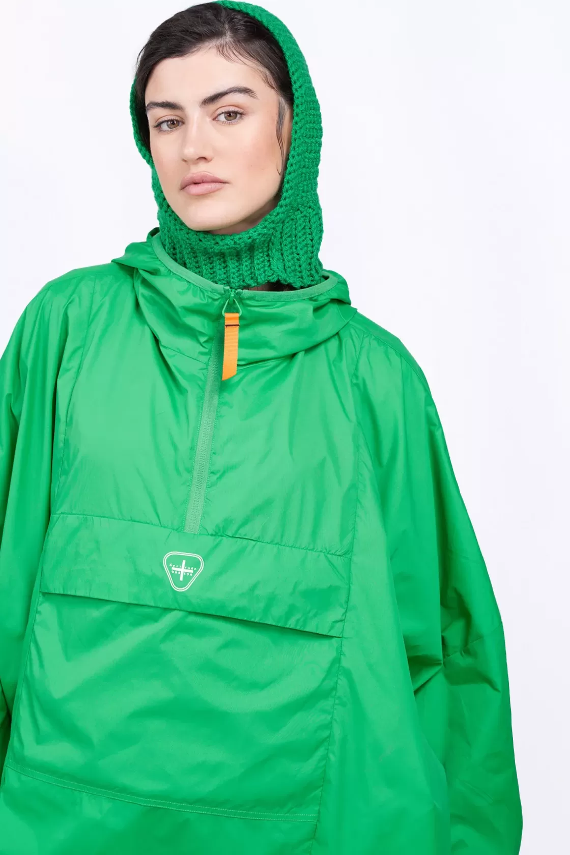 Anorak Coupe-Vent De Poche En Nylon Fin Titi Absinthe*Gertrude Cheap