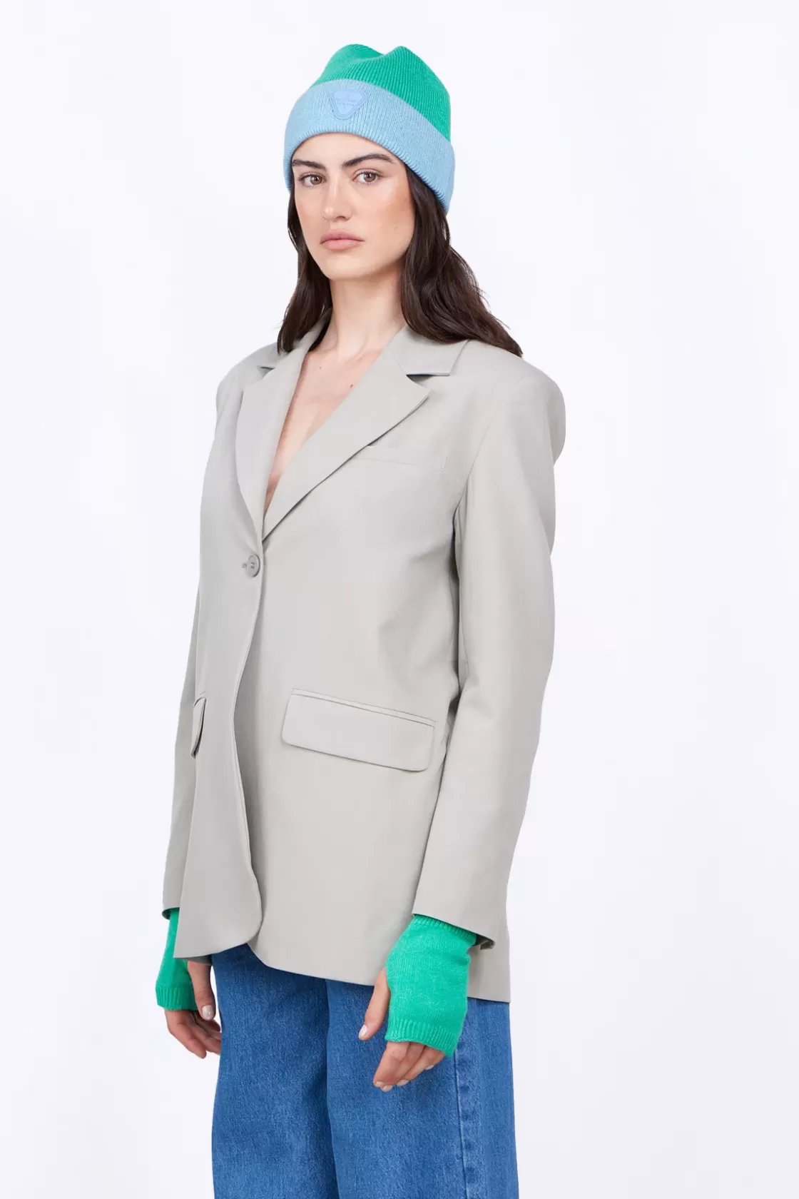 Blazer Droit Coupe Droite Camelia Dust*Gertrude Cheap