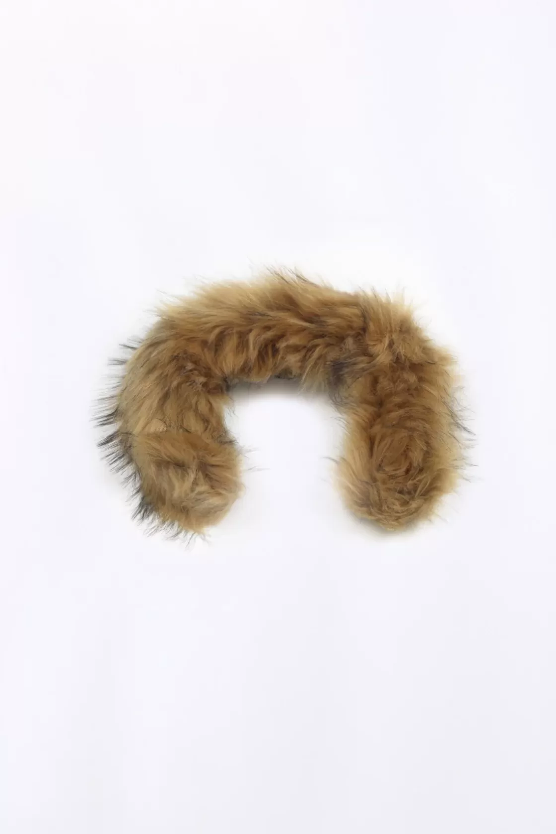 Col Fourrure Synthetique Fakefur Camel*Gertrude Best