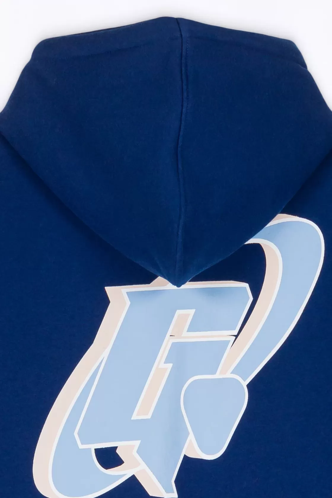 Hoodie A Capuche Imprime Dos Little Charly Circle Worker Blue*Gertrude Outlet