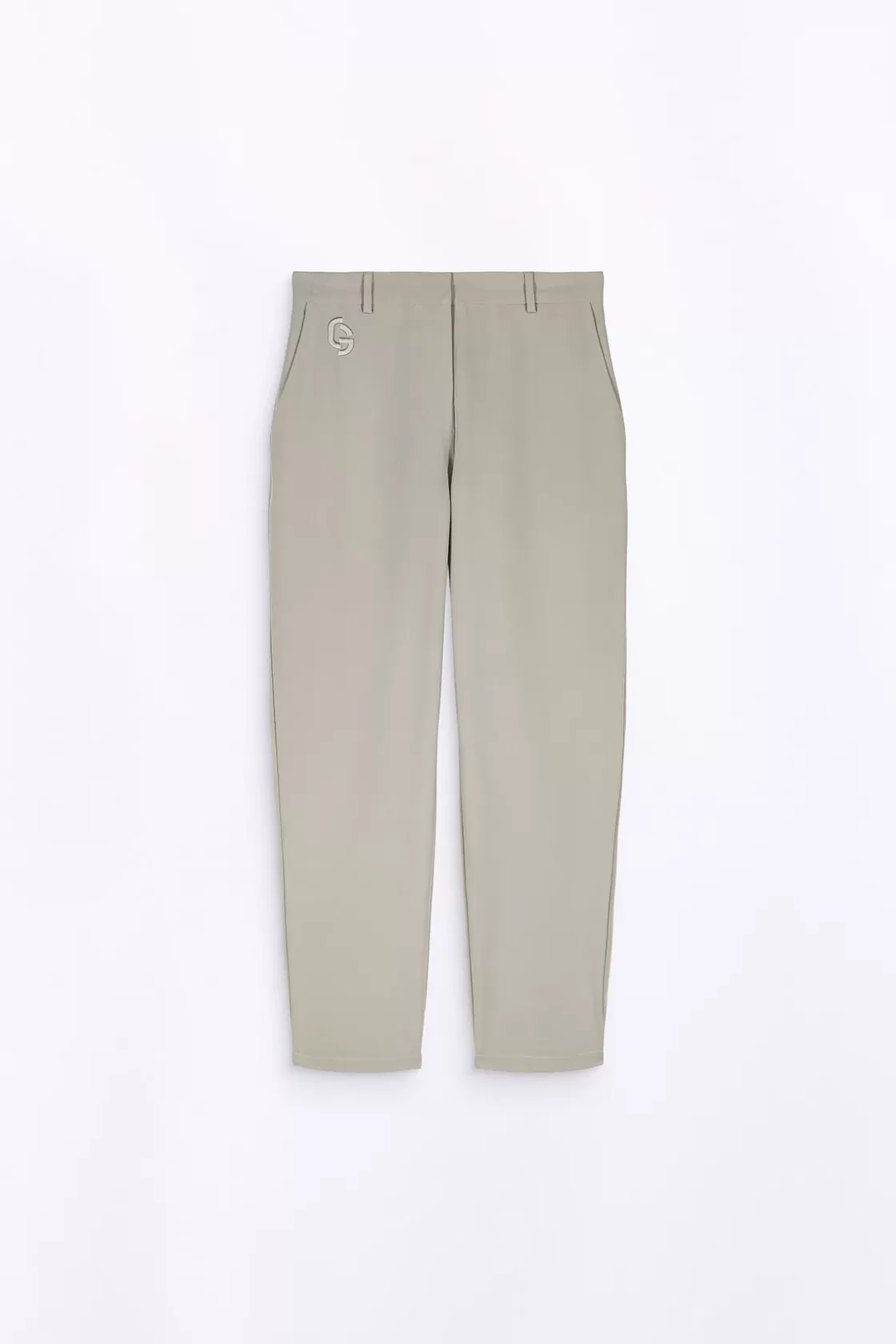 Pantalon De Tailleur Stretch Coupe Droite Fleur Dust*Gertrude Cheap