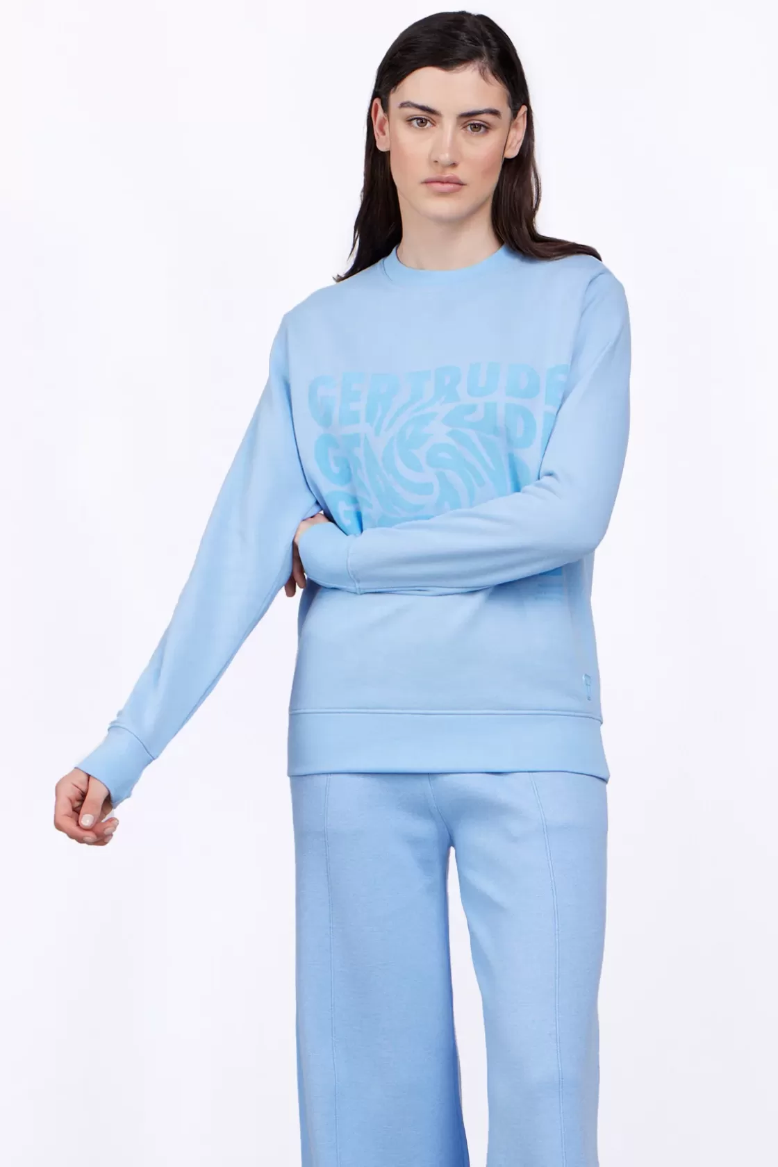 Sweat Col Rond Unisexe Imprime Au Dos Guillaume Twisted Hortensia*Gertrude Best
