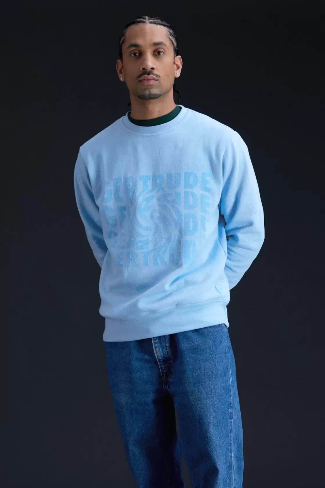 Sweat Col Rond Unisexe Imprime Au Dos Guillaume Twisted Hortensia*Gertrude Best