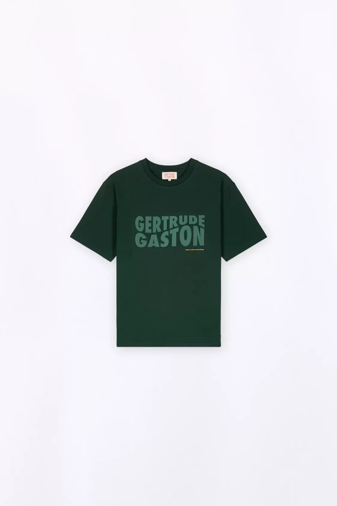 T-Shirt Avec Imprime Poitrine Little Leonce Dark Green*Gertrude Store