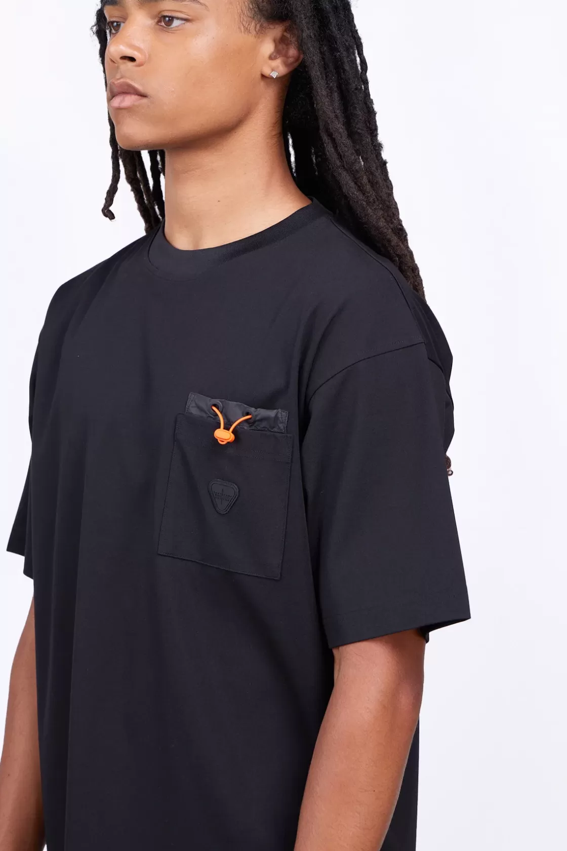 T-Shirt Avec Poche Plaquee Poitrine Barnabe Pocket Black*Gertrude Outlet